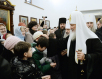 Vizita Patriarhului la Mitropolia de Saratov. Vizitarea mănăstirii de maici în cinstea sfântului dreptului Ioan de Kronștadt în satul Alexeevka, regiunea Saratov