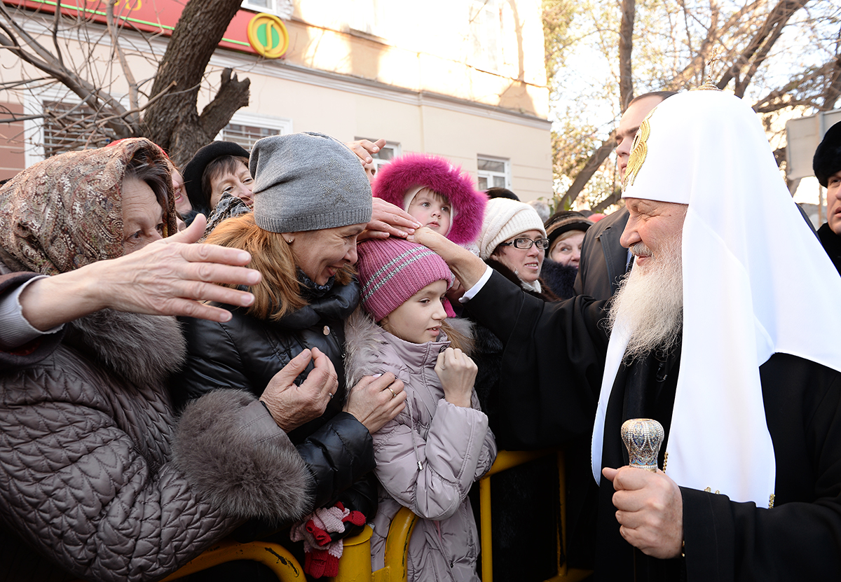 Vizita Patriarhului la Mitropolia de Saratov. Sfințirea bisericii „Sfântul apostol Ioan Teologul” la seminarul de teologie din Saratov