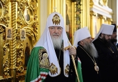 Preafericitul Patriarh Chiril: Noi trebuie să conlucrăm cu mulți, pentru ca solul vieții noastre naționale să nu devină marginea unei căi străine”