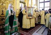 Predica Preafericitului Patriarh Chiril ținută la biserica în cinstea sfântului apostol Ioan Teologul a seminarului de teologie din Saratov