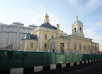 Vizitarea de către Preafericitul Patriarh Chiril și primarul Moscovei S.S. Sobeanin bisericii în reconstrucție „Schimbarea la Față a Mântuitorului” pe piața Preobrajenski din capitala Rusiei