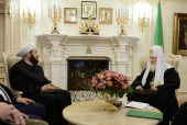 Святейший Патриарх Кирилл встретился с Верховным муфтием Сирии