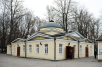 Патриаршее служение в Никольском храме на Большеохтинском кладбище Санкт-Петербурга