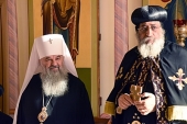 Делегація Коптської Церкви на чолі з Патріархом Феодором II відвідала Санкт-Петербург