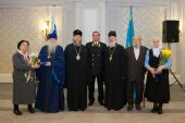 Глава Казахстанского митрополичьего округа посетил прием в Алма-Ате, посвященный государственному празднику России — Дню народного единства
