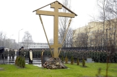 В Военной академии связи в Петербурге заложен храм преподобного Сергия Радонежского