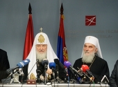 Sanctitatea Sa Patriarhul Chiril a sosit la Belgrad