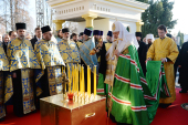 Sanctitatea Sa Patriarhul Chiril a oficiat sfințirea Necropolei ruse în Belgrad