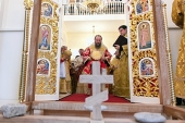 Управляющий делами Украинской Православной Церкви освятил храм в честь Успения Пресвятой Богородицы в Кировограде