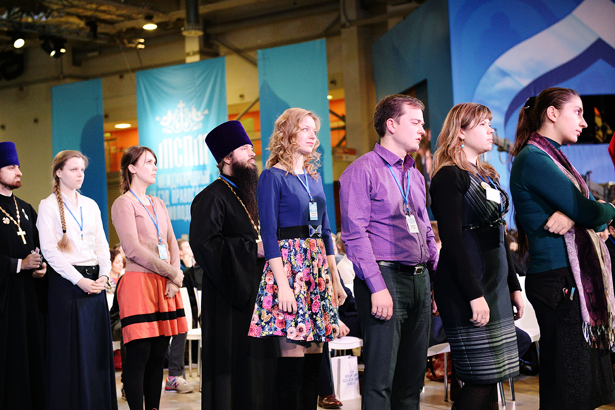 Deschiderea primului Congres internațional al tineretului ortodox la Moscova