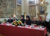 La Roma s-a desfășurat masa rotundă dedicată conlucrării Bisericii Ortodoxe Ruse cu compatrioții în Europa