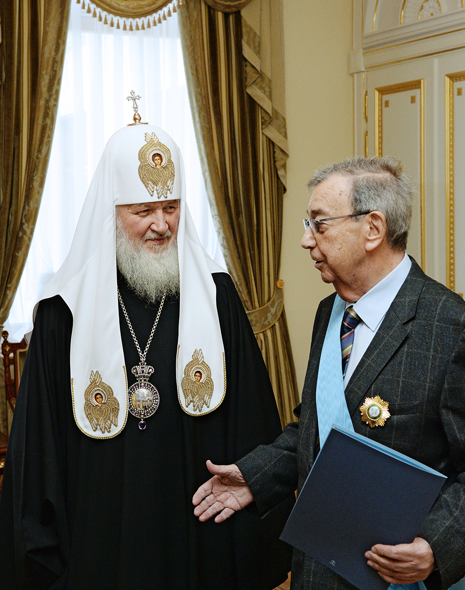 Întâlnirea Preafericitului Patriarh Chiril cu E.M. Primakov