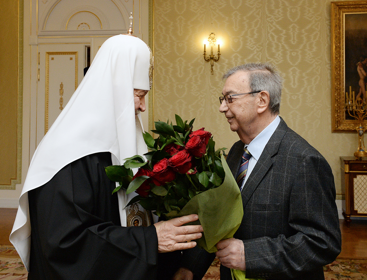 Встреча Святейшего Патриарха Кирилла с Е.М. Примаковым