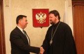 Administratorul parohiilor Patriarhale în SUA a avut o întâlnire cu locțiitorul Reprezentantului permanent al Rusiei pe lângă ONU A.A. Pankin