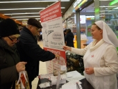Православна служба допомоги «Милосердя» провела акцію на підтримку програми повернення бездомних на батьківщину