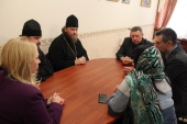 Епископ Северодонецкий и Старобельский Никодим обсудил с представителями миссии ООН на Украине возможности сотрудничества в сфере помощи беженцам