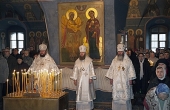 В годовщину со дня кончины архиепископа Алексия (Фролова) в Новоспасском монастыре молитвенно почтили память бывшего наместника обители