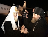 Предстоятель Русской Церкви прибыл в Калининградскую епархию