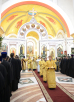 Vizita Patriarhului la Eparhia de Kaliningrad. Liturghia la catedrala „Hristos Mântuitorul” în Kaliningrad