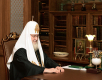 Зустріч Святішого Патріарха Кирила з главою Республіки Бурятія В.В. Наговіциним та архієпископом Улан-Уденським і Бурятським Саватієм