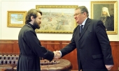 Митрополит Волоколамский Иларион встретился с новоназначенным послом Венгрии в России