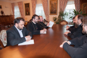 Управляющий делами Украинской Православной Церкви встретился с представителями Всемирного совета церквей