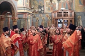 В Архангельському соборі Московського Кремля звершено Літургію, приурочену до 85-річчя руйнування Чудового та Вознесенського монастирів