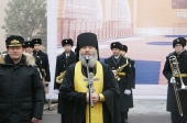 В Санкт-Петербурге в Адмиралтействе освящен памятник императору Петру I