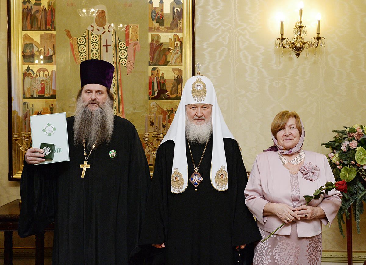 Награждение священнослужителей г. Москвы