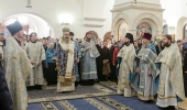 Председатель Синодального отдела по монастырям возглавил престольный праздник в Зачатьевском монастыре Москвы