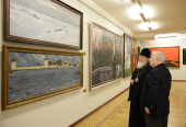 Відвідання картинної галереї художника Іллі Глазунова