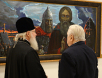 Посещение картинной галереи художника Ильи Глазунова