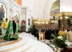Патриарший визит в Калининградскую епархию. Литургия в кафедральном соборе Христа Спасителя в Калининграде