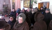 Circa 1500 de oameni au primit din partea Bisericii pachete cu produse alimentare în Eparhia de Lugansk