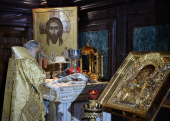 Патриаршее служение в праздник Рождества Христова в Храме Христа Спасителя в Москве