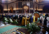 Патріарше служіння у свято Різдва Христового в Храмі Христа Спасителя в Москві