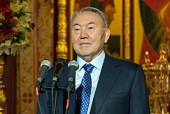 Поздравление с Рождеством Христовым Президента Республики Казахстан Н.А. Назарбаева