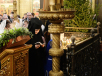 Slujirea Patriarhului de sărbătoarea Soborului Preasfintei Născătoare de Dumnezeu la catedrala „Adormirea Maicii Domnului” în Kremlin, or. Moscova