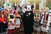 Патриарший экзарх всея Беларуси поздравил с Рождеством детей из районов Чернобыльской катастрофы