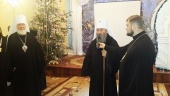Предстоятель Української Православної Церкви відвідав Корецький ставропігійний монастир у Рівненській області