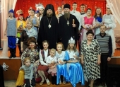 В рождественские дни епископ Карасукский Филипп посетил детские дома Новосибирской области