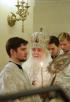 Патріарше служіння у Хрещенський святвечік в Храмі Христа Спасителя м. Москви