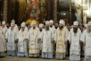 Slujirea Patriarhului la catedrala „Hristos Mântuitorul” înainte de începerea lucrărilor celor de-a XXIII-lea Lecturi internaționale de Crăciun