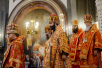 Патриаршее служение в день памяти мученицы Татианы в Храме Христа Спасителя в Москве