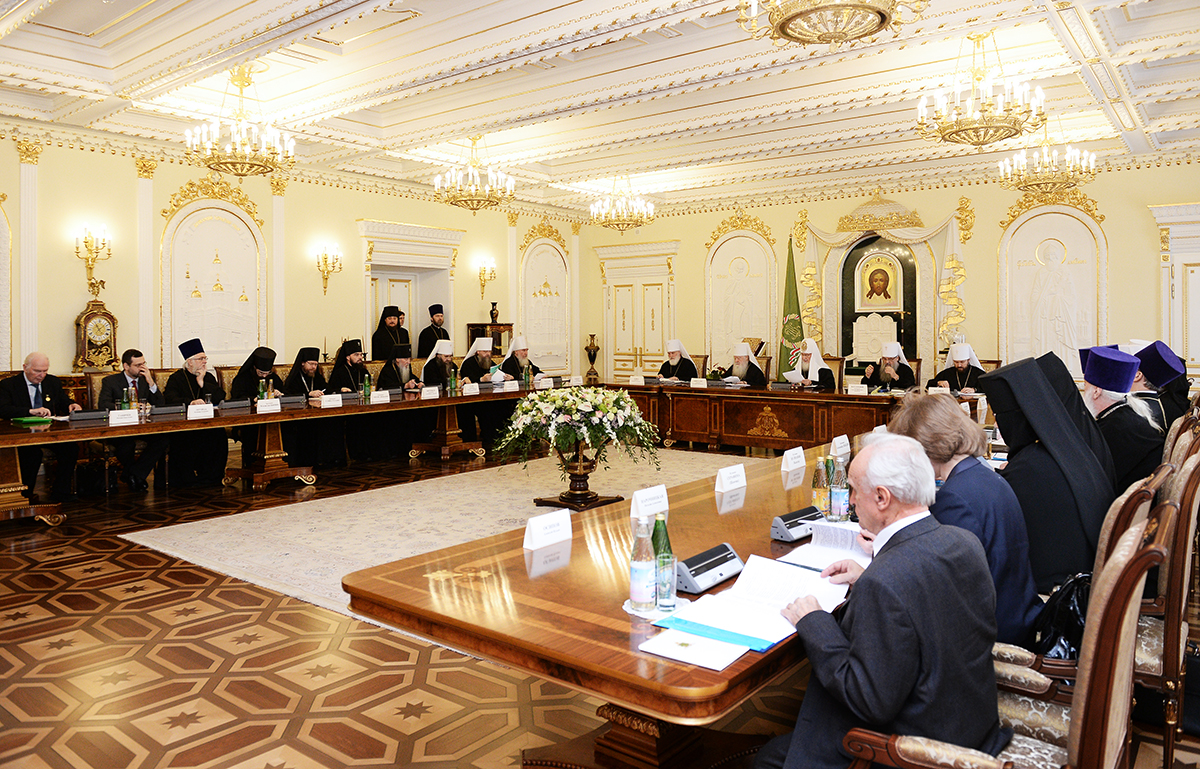 Ședința prezidiului Adunării Intersoboricești a Bisericii Ortodoxe Ruse