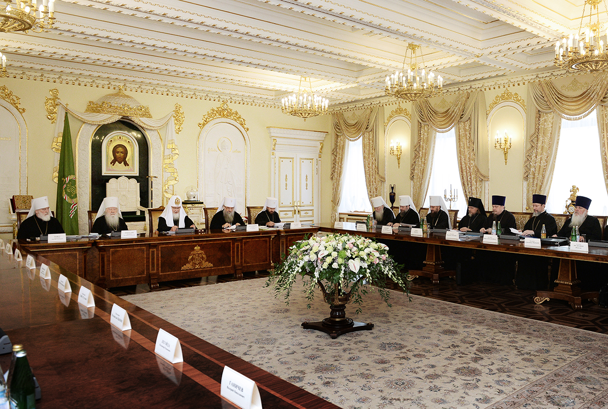 Заседание президиума Межсоборного Присутствия Русской Православной Церкви