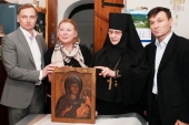 В подмосковный Спасо-Влахернский монастырь возвращен чудотворный образ Божией Матери