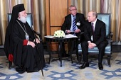 Відбулася зустріч Президента Росії з Предстоятелем Олександрійської Православної Церкви