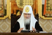 Preafericitul Patriarh Chiril: „Astăzi nu există o problemă mai importantă decât pacea pe pământul Ucrainean”