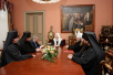 Întâlnirea Preafericitului Patriarh Chiril cu guvernatorul ținutului Krasnoiarsk și arhiereii Mitropoliei Krasnoiarskului
